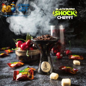 Табак для кальяна BlackBurn Cherry Shock (БлэкБерн / Блекберн Кислая Вишня) 100г - фото 1